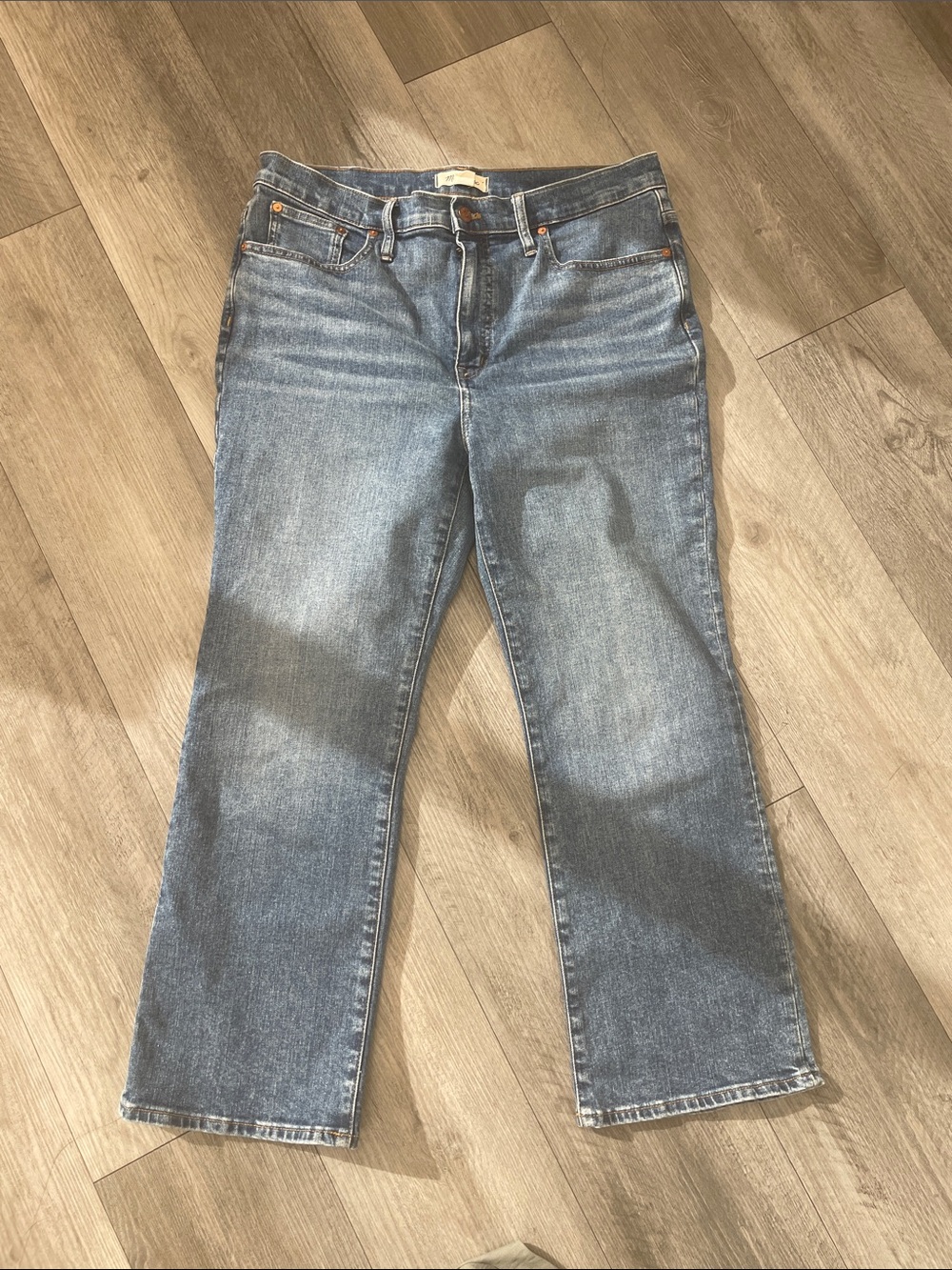 Classic Women's Blue Straight-Leg Jeans